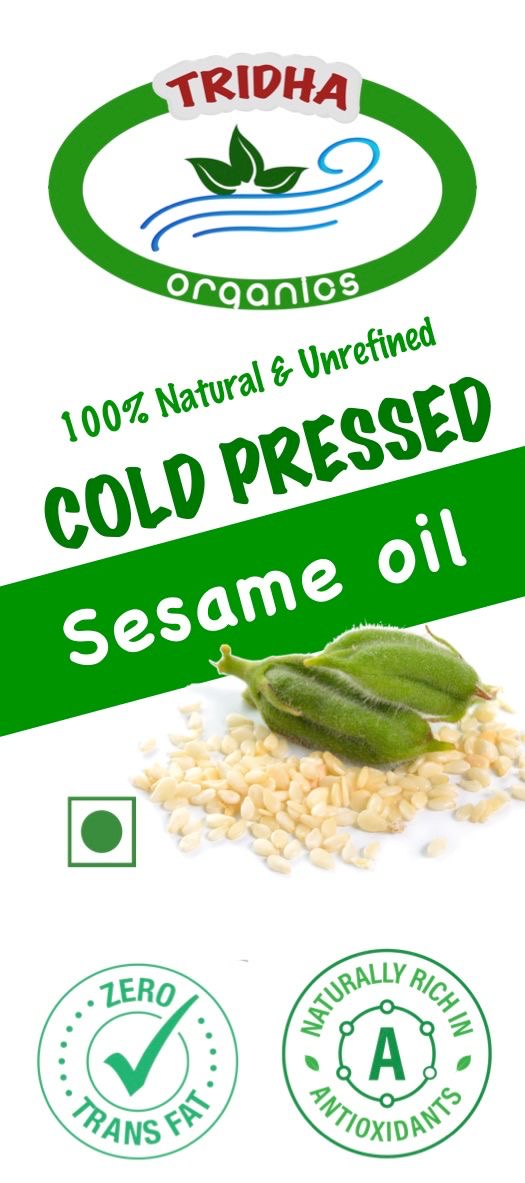 Sesame oil (cold pressed) 1 ltr