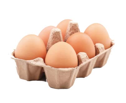 Free Range country chicken eggs (pack of 6)